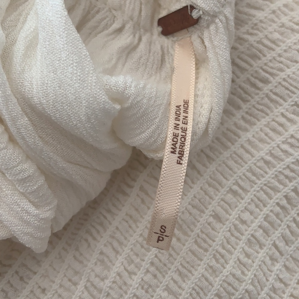 Free People White Strappy Back Maxi Dress - Picture 13 of 15